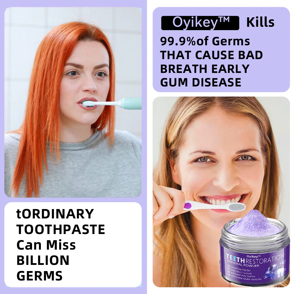 ✨ 2 Boxes of Teeth Whitening Mineral Powder