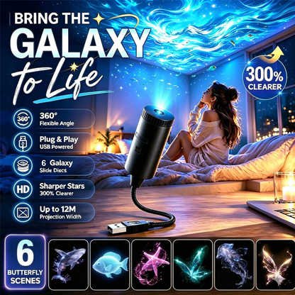 Comaguo® Night Light Projector - Smart Holographic Star Projector