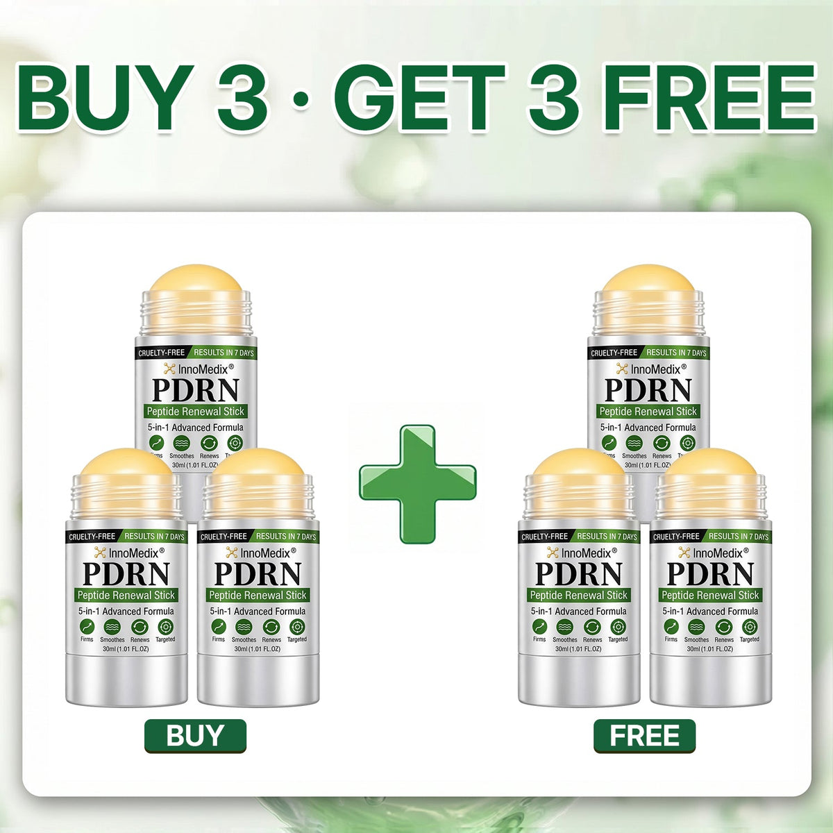 InnoMedix® 🧬𝑷𝑫𝑹𝑵 𝑨𝒏𝒕𝒊-𝑨𝒈𝒊𝒏𝒈 & 𝑻𝒂𝒓𝒈𝒆𝒕𝒆𝒅 𝑺𝒌𝒊𝒏 𝑹𝒆𝒏𝒆𝒘𝒂𝒍 𝑺𝒕𝒊𝒄𝒌 (𝑯𝒆𝒍𝒑𝒔 𝒗𝒊𝒔𝒊𝒃𝒍𝒚 𝒔𝒎𝒐𝒐𝒕𝒉 𝒘𝒓𝒊𝒏𝒌𝒍𝒆𝒔, 𝒔𝒖𝒑𝒑𝒐𝒓𝒕𝒔 𝒂 𝒇𝒊𝒓𝒎𝒆𝒓-𝒍𝒐𝒐𝒌𝒊𝒏𝒈 𝒔𝒌𝒊𝒏 𝒂𝒑𝒑𝒆𝒂𝒓𝒂𝒏𝒄𝒆 & 𝒊𝒎𝒑𝒓𝒐𝒗𝒆𝒔 𝒕𝒉𝒆 𝒂𝒑𝒑𝒆𝒂𝒓𝒂𝒏𝒄𝒆 𝒐𝒇 𝒗𝒊𝒔𝒊𝒃𝒍𝒆 𝒔𝒌𝒊𝒏 𝒔𝒑𝒐𝒕𝒔)